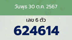 หวยลาว งวดวันพุธ 30 ตุลาคม 2567