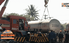 ร.ฟ.ท.แจงรถไฟตกรางเกิดจากบังใบล้อรถพ่วงชำรุด