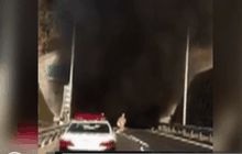 ไฟไหม้ในอุโมงค์ในฮิโรชิมาของญี่ปุ่น ตาย 2 คน