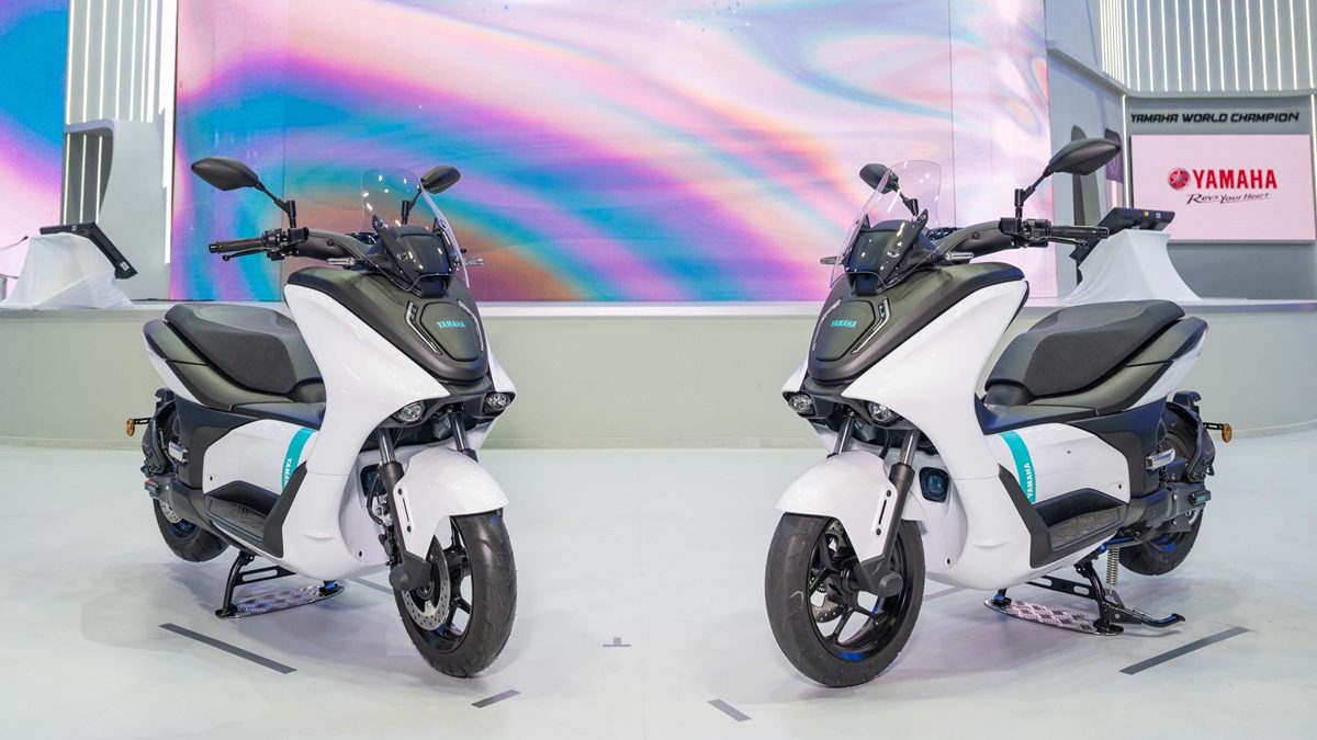 Yamaha E01 รถจักรยานยนต์ไฟฟ้าแห่งอนาคต สวยงาม ล้ำสมัย วิ่งไกล 104 กม./ชาร์จเต็ม 100%