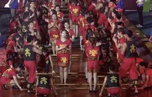 งานแสดงรำกระทบไม้ฉลอง 30 ปี มณฑลไห่หนาน