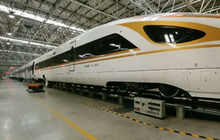 จีนทดสอบรถไฟความเร็วสูงขบวนใหม่