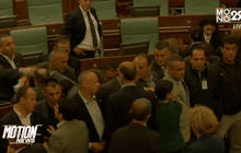 เหตุวุ่นวายในรัฐสภาโคโซโว