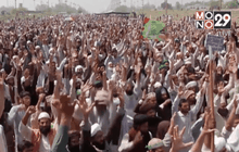 มุสลิมหัวรุนแรงประท้วงในปากีสถาน