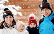 ครอบครัวดยุกแห่งเคมบริดจ์พักผ่อนในฝรั่งเศส