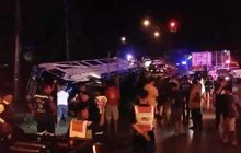 รถทัวร์โคราช-เชียงใหม่ ตกถนนเจ็บหลายราย