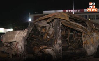 ตำรวจเร่งพิสูจน์อัตลักษณ์ผู้เสียชีวิตรถตู้ประสบเหตุไฟไหม้