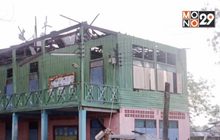 บ้านเรือนกว่า 200 หลัง จ.อุดรธานี เสียหายจากพายุฤดูร้อน