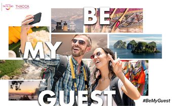 ททท. ร่วมกับสถานเอกอัครราชทูตนานาประเทศ เชิญ Celebrity ชื่อดังและอินฟลูเอนเซอร์ไทย-เทศ ตัวแทน Soft Power หลากหลายสาขา ร่วมภารกิจเที่ยวไทย ภายใต้โครงการ BE MY GUEST ถ่ายทอดเสน่ห์ไทย จับใจนักท่องเที่ยวทั่วโลก  