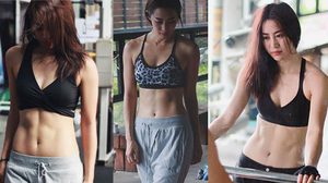 สตรองเบอร์ไหน วีเจจ๋า ฟิตหุ่นจริงจัง 2 เดือน กล้ามท้องชัดมาก ต้องดู!!