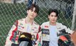 ม่วนจอยต้อนรับสงกรานต์ !!! 2หนุ่มหล่อ ติ๊กต๊อกเกอร์ชาวเกาหลีและไต้หวัน “จิน รถแห่- กาวี“