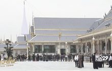ซ้อมยกพระนพปฎลมหาเศวตฉัตรพรุ่งนี้