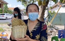 ถูกใจลูกค้า ขายทุเรียนยกเข่ง 200 บาท กินคนเดียวก็หมด