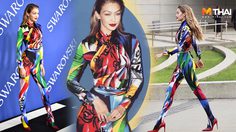 ชุดฟิตเปรี้ยะจากเวอร์ซาเช่ เห็นแล้วอยากชวน จีจี้ ฮาร์ดิด ไปกินหมูกระทะ