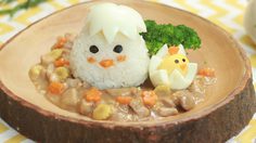 ข้าวไก่กุ๊กๆ ข้าวราดผัดไก่กับไข่ต้ม สไตล์กล่องข้าวน้อยค่ะแม่