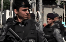 ตำรวจยกระดับการลาดตระเวนในบราซิล