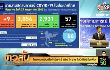 ไทยพบผู้ติดเชื้อโควิด-19 เพิ่ม 9 ราย ไม่มีเสียชีวิตเพิ่ม