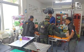 “กัมพูชา” ยิง BM-21 – ใช้โดรนสังหาร โจมตีฐานตชด. ศรีสะเกษ เจ็บ 8 นาย