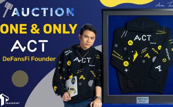 แฟนคลับทุบสถิติ ทุ่มประมูลเสื้อผู้ก่อตั้งเหรียญACT  3.3 ล้านบาท