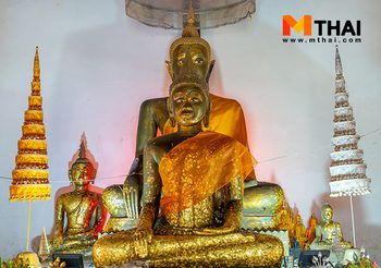 กราบหลวงพ่อสามพี่น้อง ขอพรโชคลาภ ท้าวเวสสุวรรณโณ วัดดง นครนายก