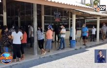 ชาวบ้านนับร้อยค้านใช้ที่วัดกักตัวกลุ่มเสี่ยงโควิด–19