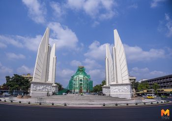 ซ่อมแซม ‘อนุสาวรีย์ประชาธิปไตย’ เตรียมงานพระราชพิธีบรมราชาภิเษก