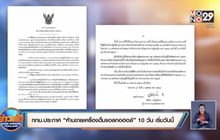 กทม.ประกาศ “ห้ามขายเครื่องดื่มแอลกอฮอล์” 10 วัน เริ่มวันนี้