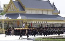 ซ้อมริ้วขบวนพระบรมราชอิสริยยศเสมือนจริง ครั้งสุดท้าย