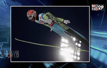 AP Photo : สเตฟาน คราฟท์ นักแข่งกีฬาสกีกระโดดไกลชาวออสเตรีย