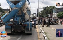 รถบรรทุกปูนเบรกแตกชนรถยนต์กลางแยกเสียหาย 9 คัน