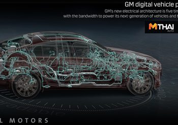 GM เปิดตัว แพลทฟอร์มรถยนต์ ดิจิทัล รองรับการใช้งานเทคโนโลยีแห่งอนาคต