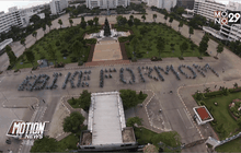 กองทัพไทยจัดขบวนซ้อม”ปั่นเพื่อแม่”