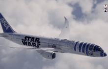 เครื่องบินญี่ปุ่นออกลายหุ่น BB-8 เอาใจสาวก Star Wars