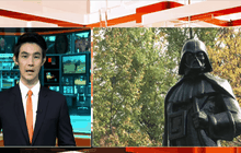 ยูเครนสร้างรูปปั้น “ดาร์ธ เวเดอร์” แทนอนุสาวรีย์เลนิน