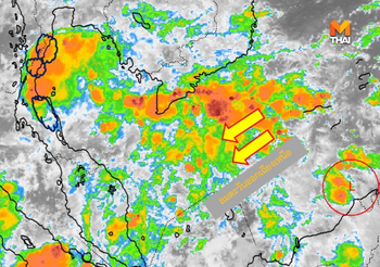 อุตุฯ ออกประกาศเตือน ฝนตกหนักบริเวณภาคใต้ ( 19 ต.ค.)