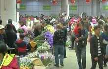 ตลาดดอกไม้จีนคึกคักรับวาเลนไทน์