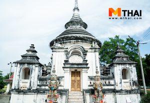 กราบรอยพระพุทธบาทจำลอง ชมจิตรกรรมฝาผนัง วัดพระงาม อยุธยา