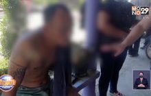 หนุ่มใหญ่คลั่งจุดประทัดในบ้าน อ้างระบายความเครียด