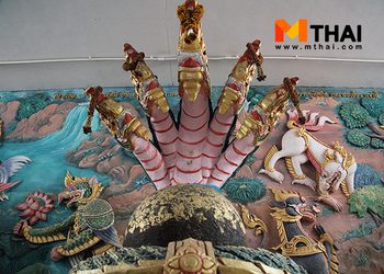 ลอดโบสถ์ กราบหลวงพ่อโต วัดบัวทอง วัดดังปทุมธานี