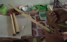 ข้าวหลามแจ้ง กระบอกเดียวยาวเป็นเมตร