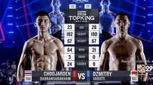 คู่ที่ 2 Super Fight ชูเจริญ หมวดรันสารคาม VS. ดิมิทรี วาเรตส์