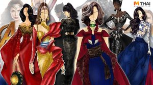 ชุดไหนเริ่ดสุด? 38 ชุดราตรีซูเปอร์ฮีโร่ แรงบันดาลใจจากภาพยนตร์ มาหมดทุกค่าย