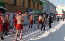 ทีมนักวิ่งท้าความหนาวในรัสเซีย