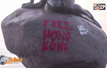 มือดีพ่นสีรูปปั้นเงือกน้อยในเดนมาร์ก