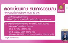 ข่าวดี ออมสินดันสินเชื่อบ้านผ่อนล้านละ 10 บาท