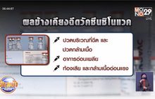 ผลข้างเคียง 2 วัคซีนหลักที่ฉีดให้คนไทย