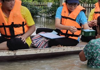 ส่งทีมแพทย์ฉุกเฉิน สุขภาพจิต ควบคุมป้องกันโรค ดูแลพื้นที่น้ำท่วม