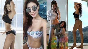 ยกมือทาบอก ตอบฉันที ว่านี่คือหุ่นของ คุณแม่ลูกหนึ่ง