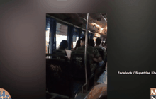 ว่อนโซเชียล ชายชุดลายพรางทำร้ายสาว