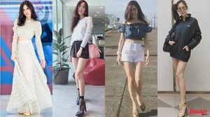 งานขาต้องมา!!! ตามมาดูแฟชั่นสไตล์ พีค ภัทรศยา สั้นๆ แซ่บแอนด์เซ็กซี่